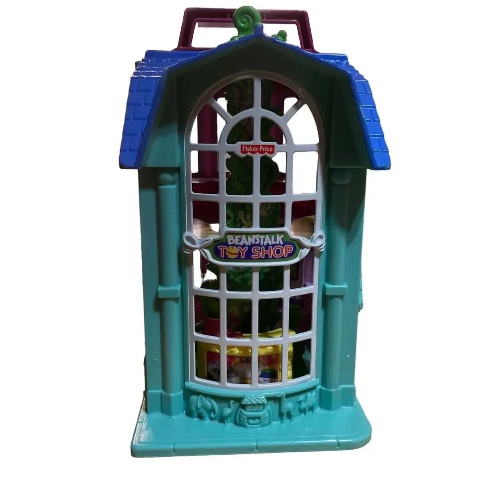 Vintage 2002 Fisher Price Sweet Treats Beanstalk‎ Toy Shop And Burger